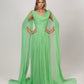 MINT GREEN COWL GOWN