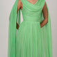 MINT GREEN COWL GOWN
