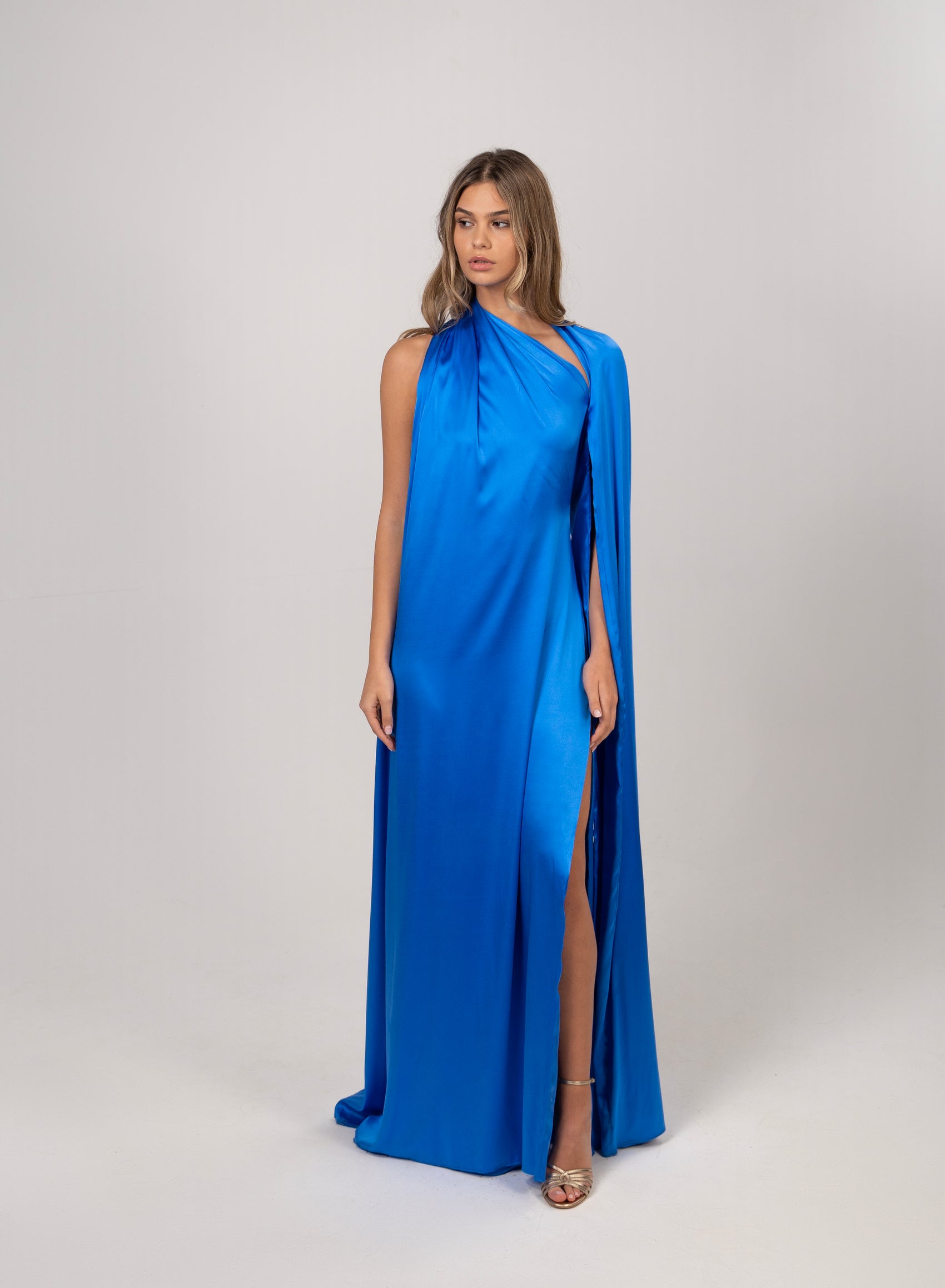 ROYAL BLUE GOWN