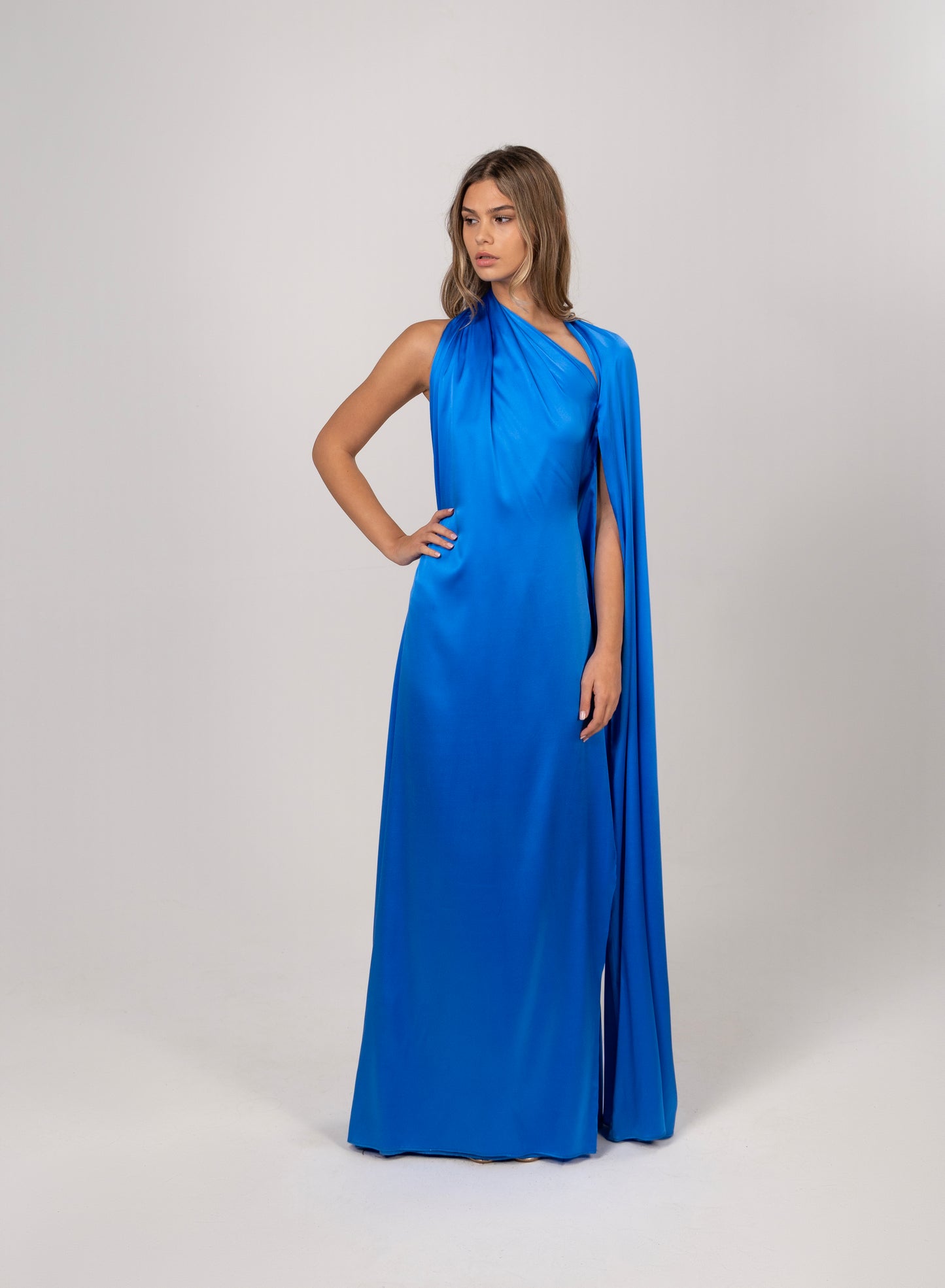 ROYAL BLUE GOWN