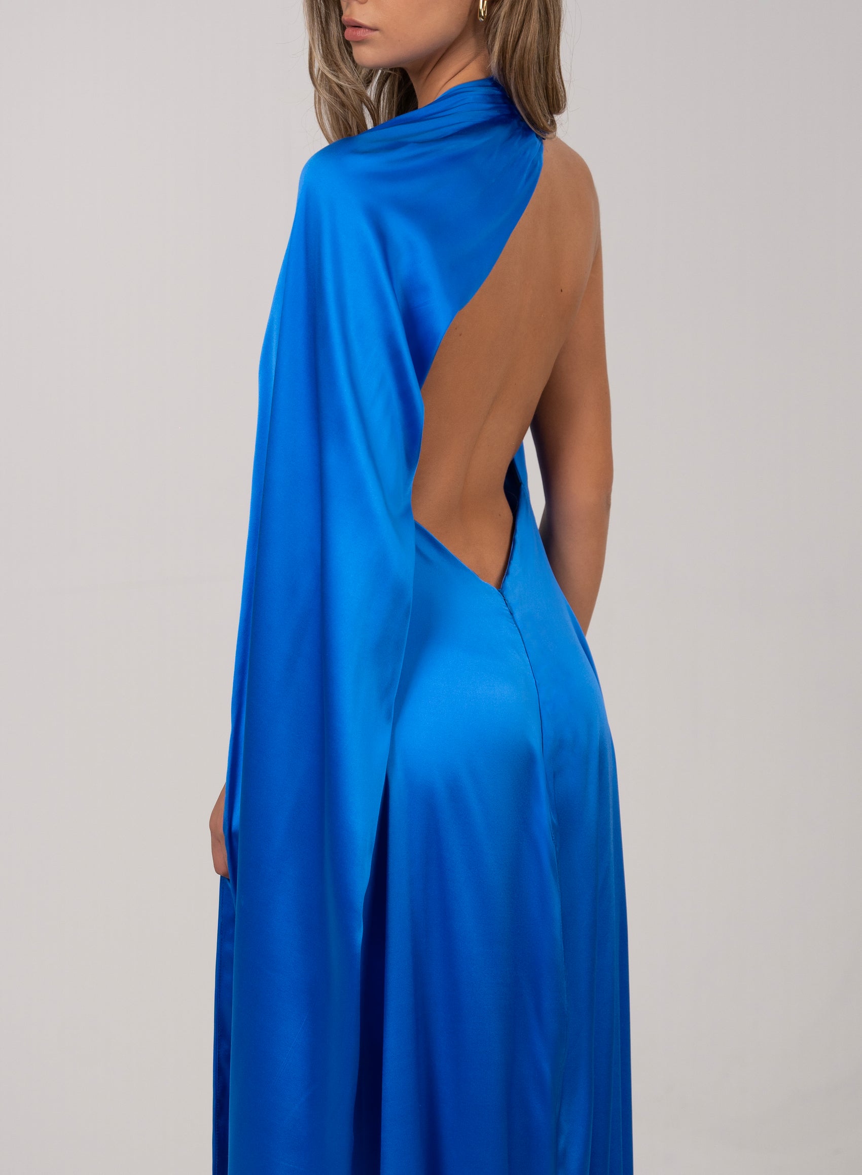 ROYAL BLUE GOWN