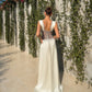 Bianca Satin Lace Gown