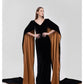 BLACK & GOLD SILK GOWN