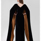 BLACK & GOLD SILK GOWN