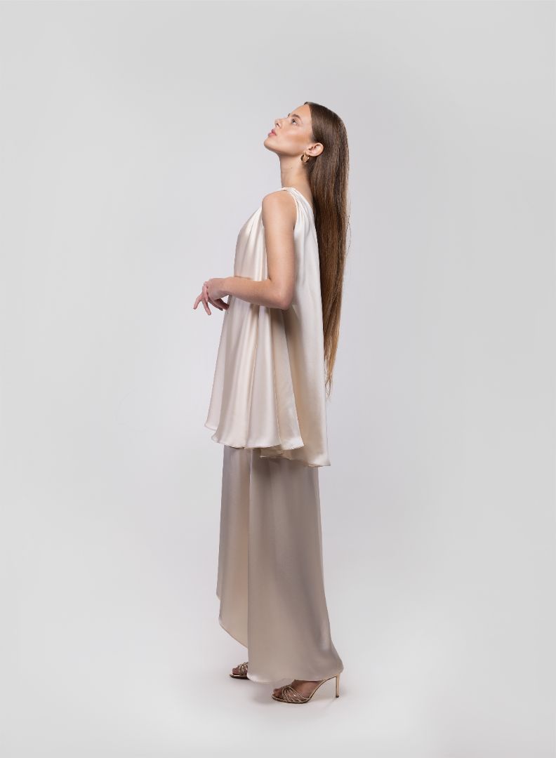 CHAMPAGNE CHARMEUSE ENSEMBLE